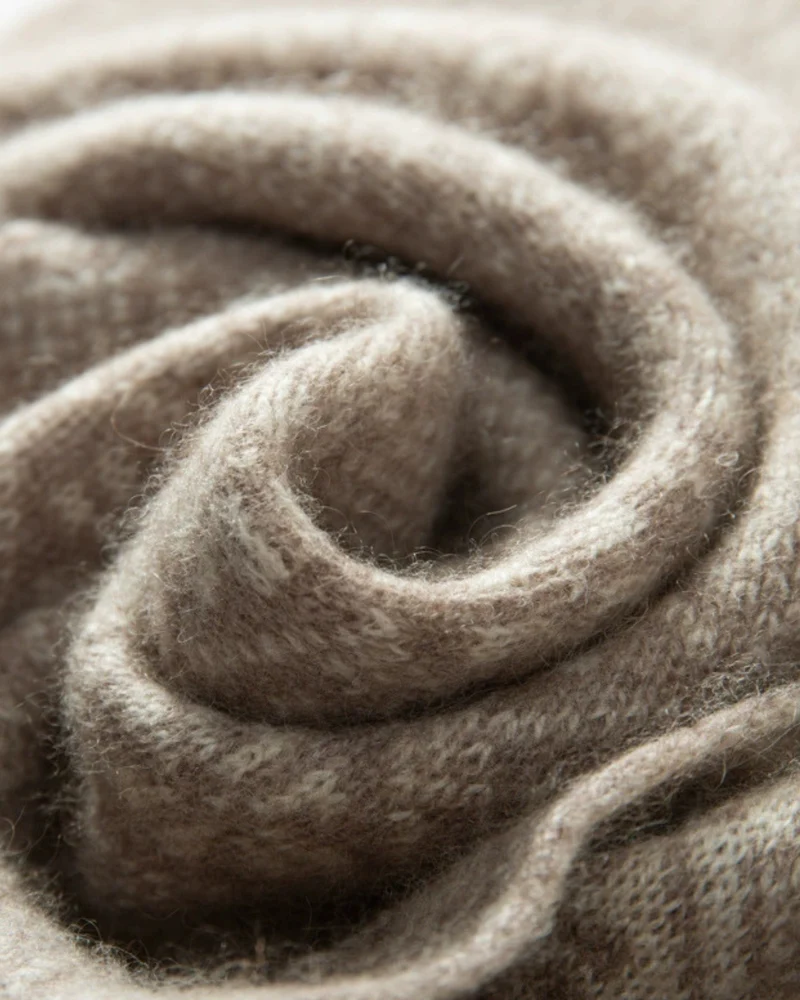 Olivia Knitted Cashmere Scarf
