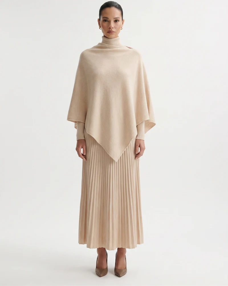 Dina Cashmere Knit Shawl