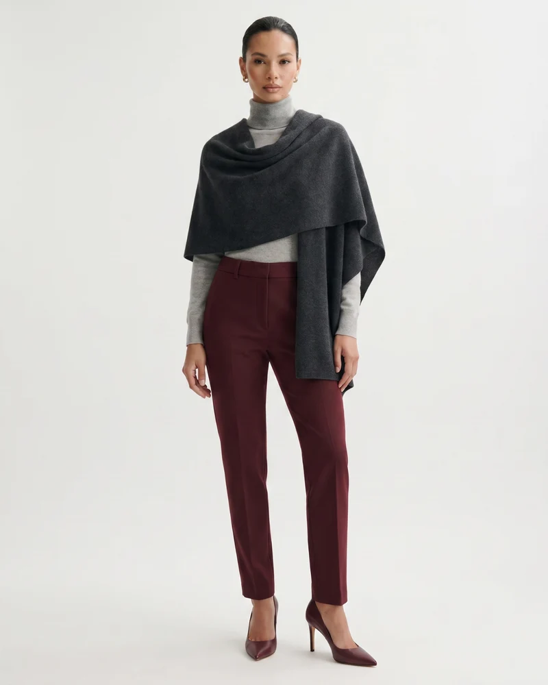 Dina Cashmere Knit Shawl