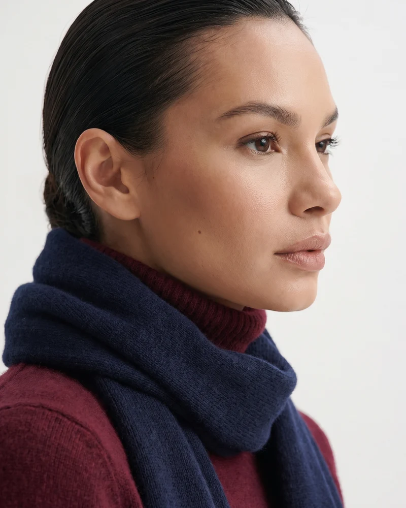 NY Cashmere Scarfs Knitted