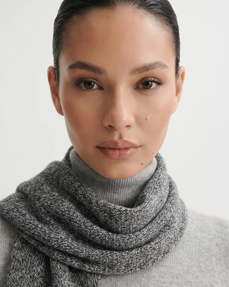NY Cashmere Scarfs Knitted