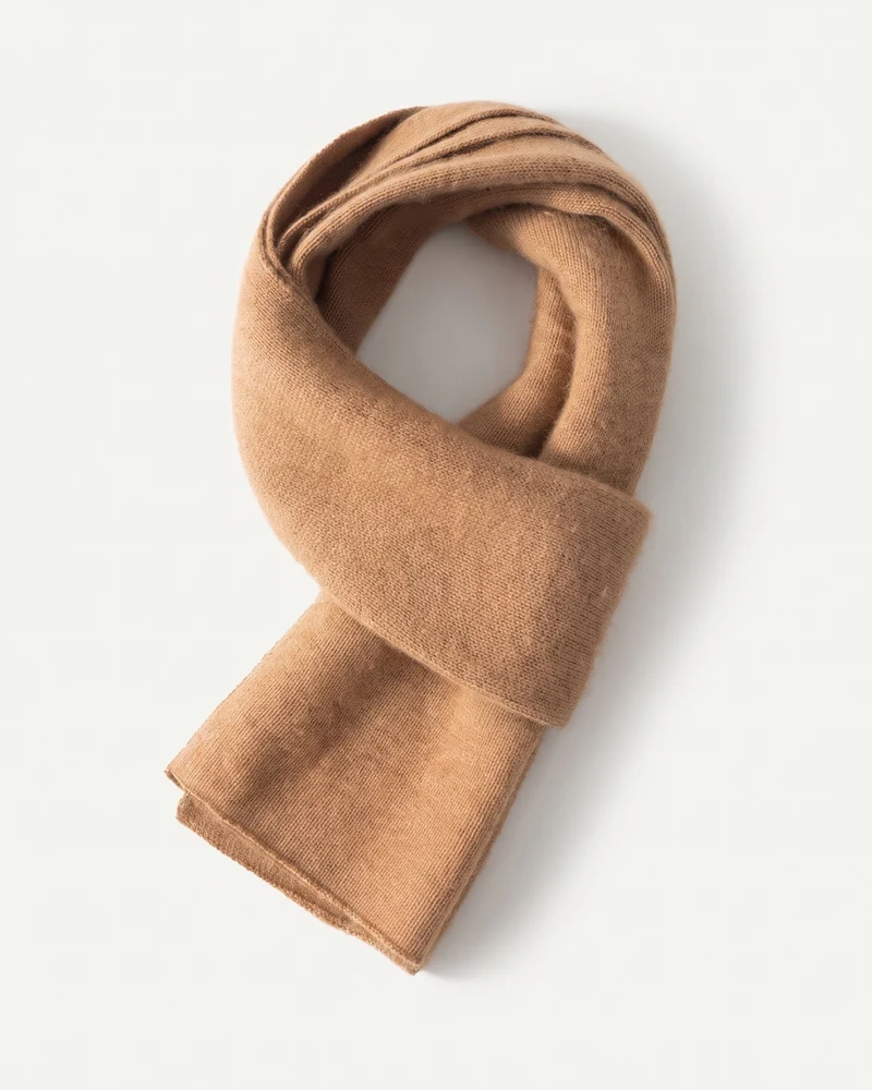 NY Cashmere Scarf Knitted