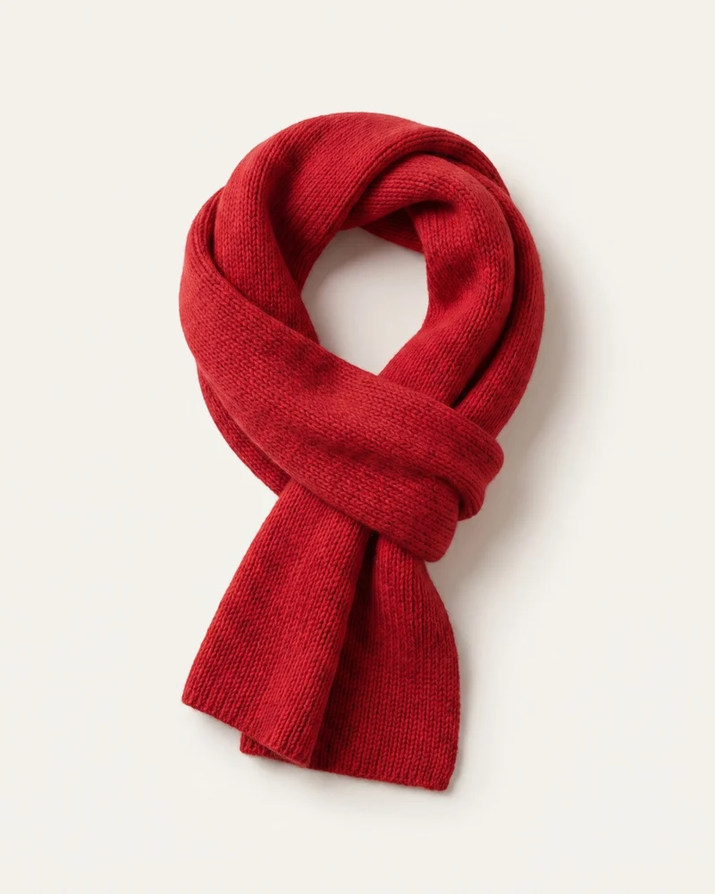 NY Cashmere Scarf Knitted