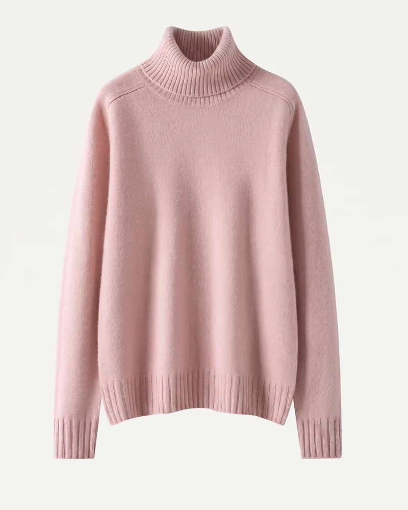 Hannah High Lapel Cashmere Sweaters