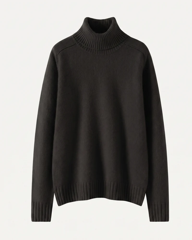 Hannah High Lapel Cashmere Sweaters