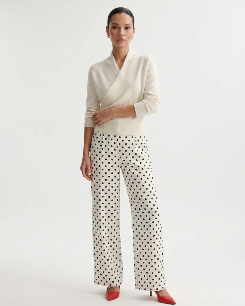 Sarah V Neck Cashmere Sweater