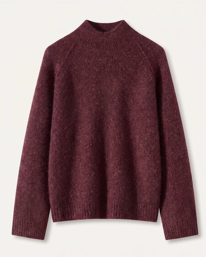 Lia Cashmere & Mulberry Silk Sweater