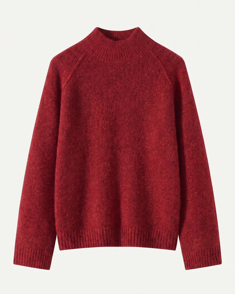 Lia Cashmere & Mulberry Silk Sweater