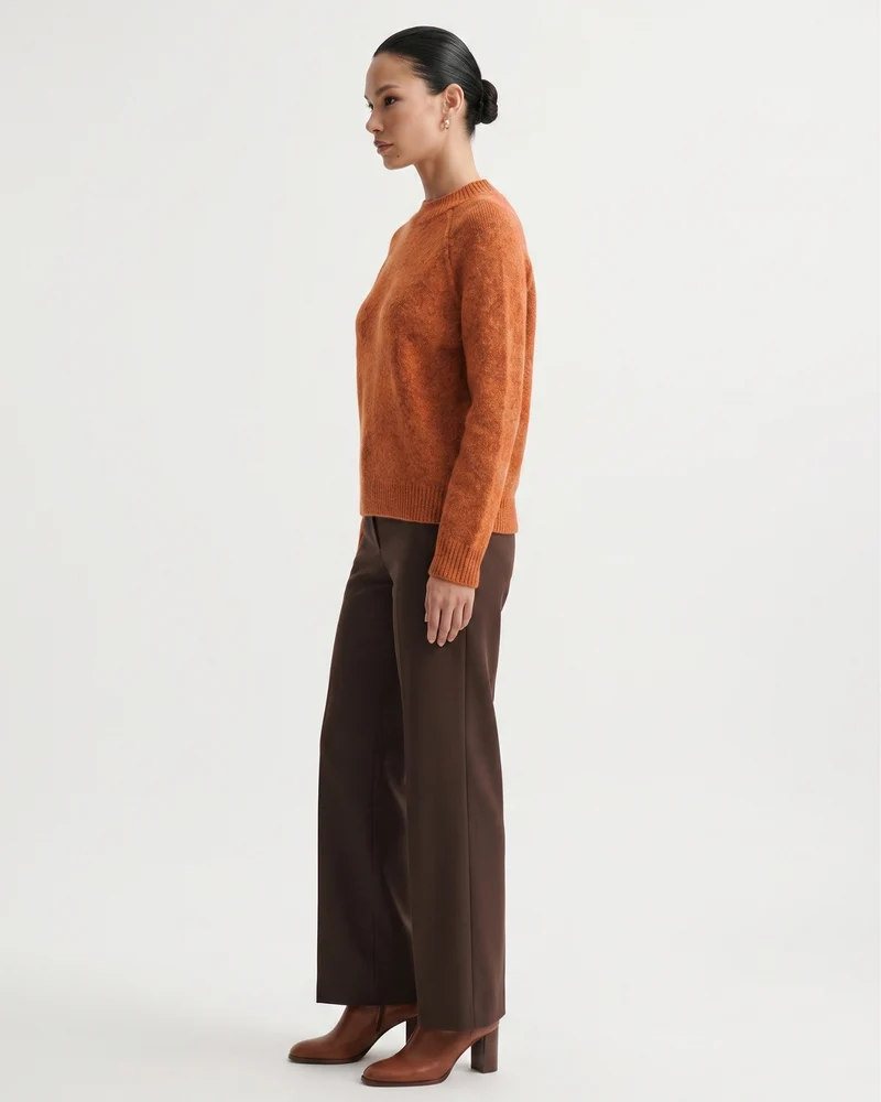 Lia Cashmere & Mulberry Silk Sweater