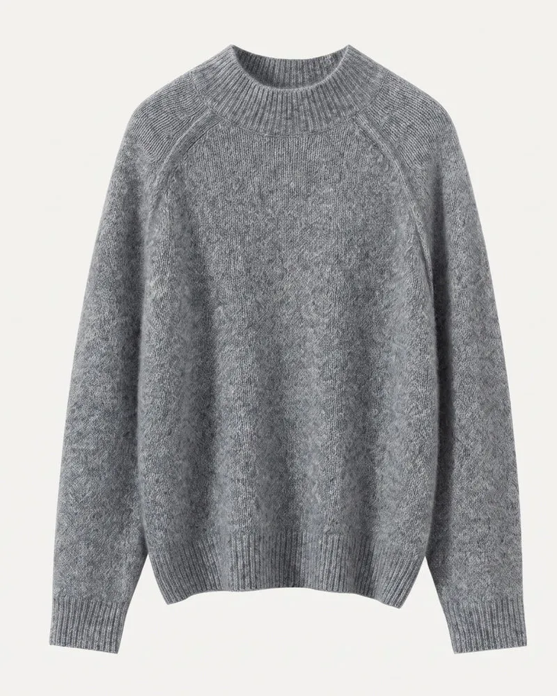 Lia Cashmere & Mulberry Silk Sweater
