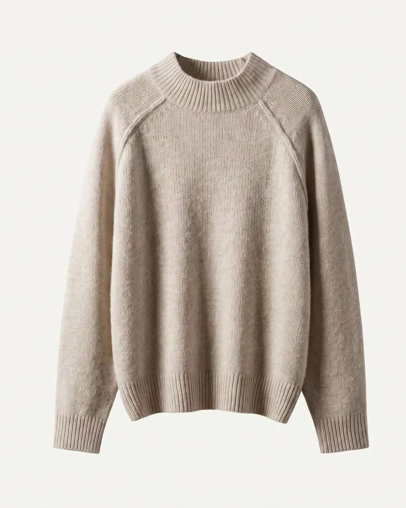 Lia Cashmere & Mulberry Silk Sweater