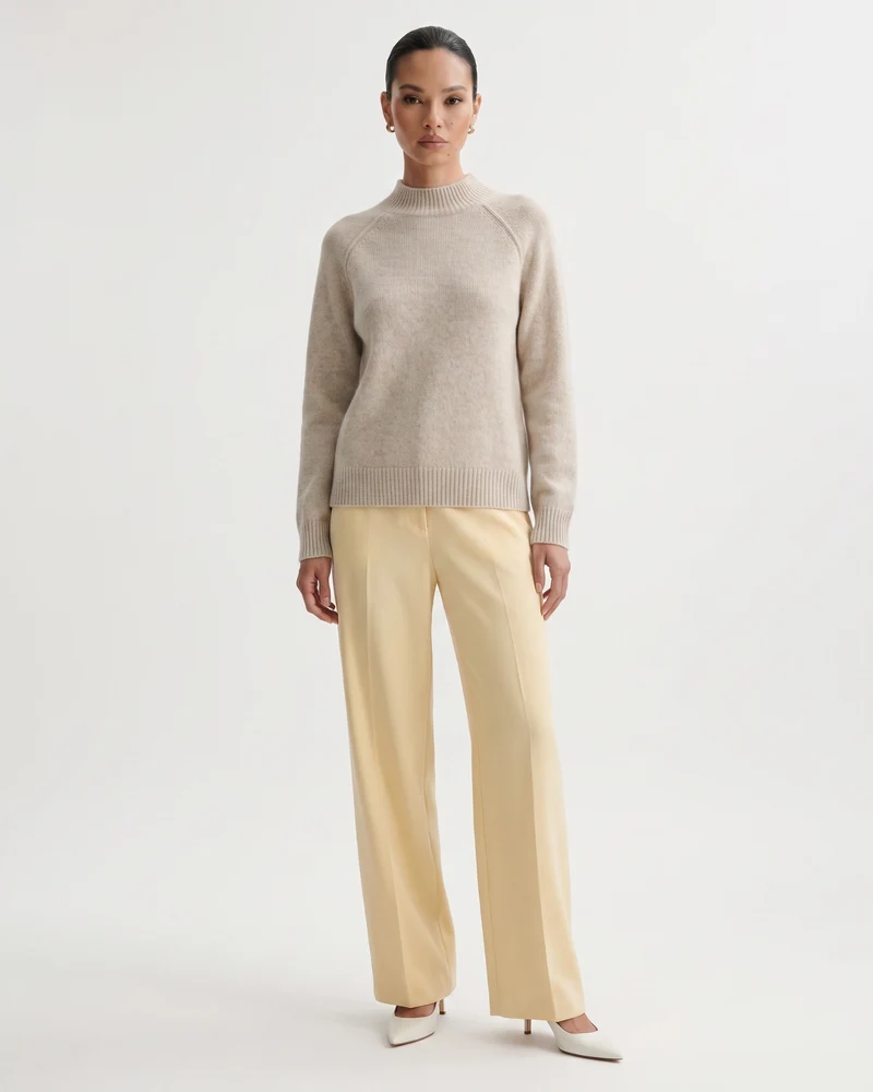 Lia Cashmere & Mulberry Silk Sweater