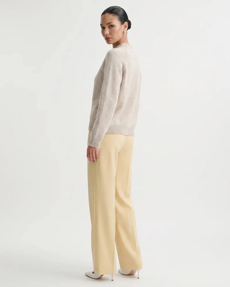 Lia Cashmere & Mulberry Silk Sweater
