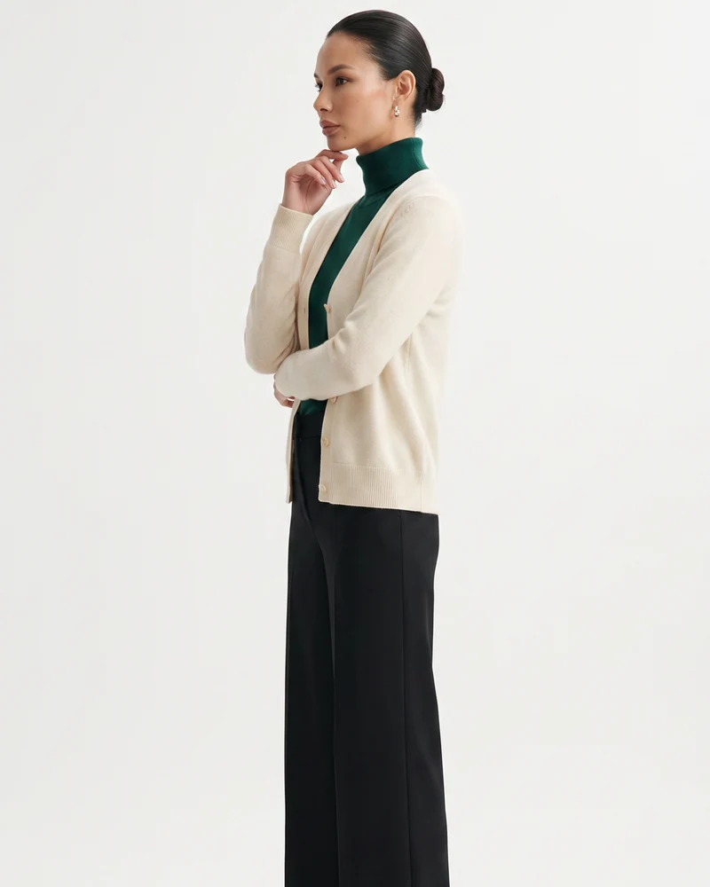 Rihanna Lace Cashmere Cardigan