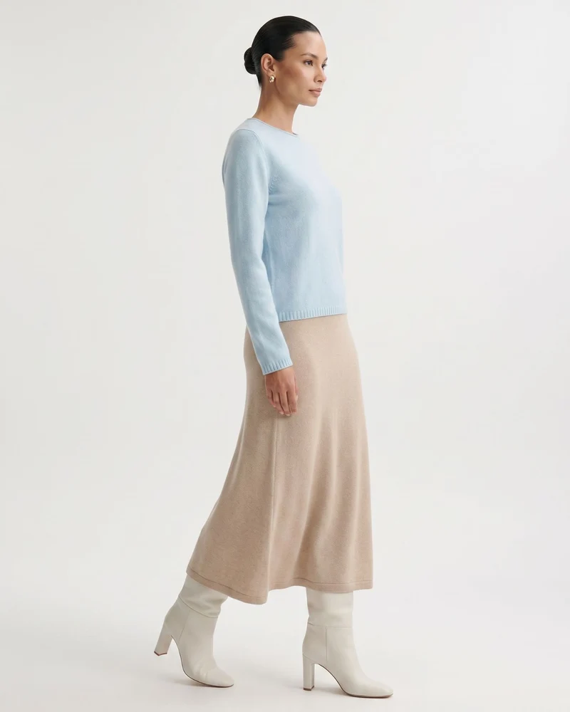 Olivia Short Sleeve Cashmere Polo