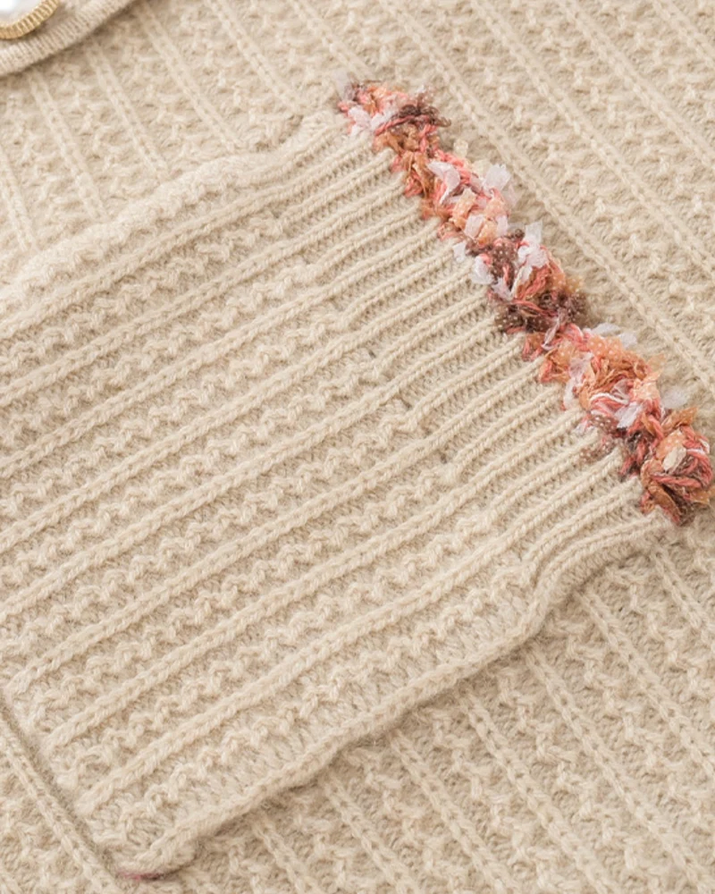 St Moritz Limited Edition Cashmere Knitted Cardigan Sweater