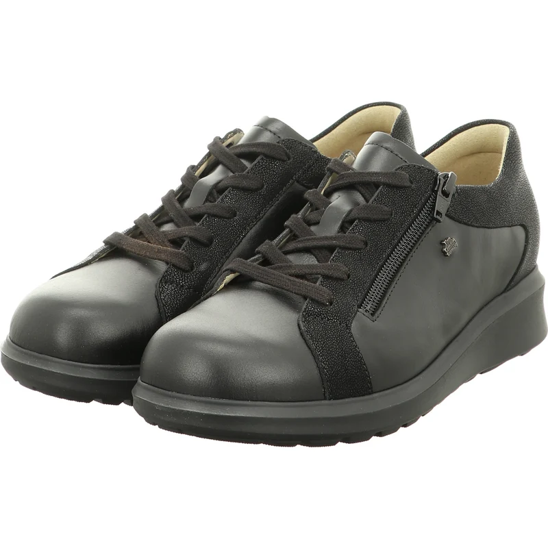 FinnComfort Schnürschuh LISBOA schwarz