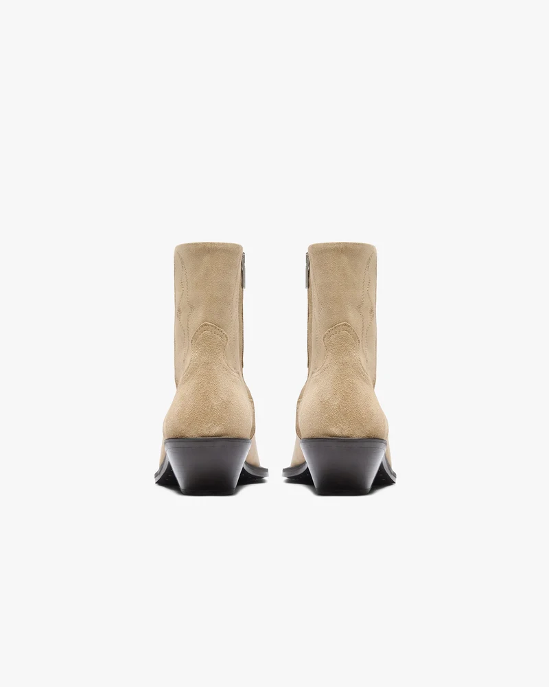 Michael Zip Boot Suede - Brown