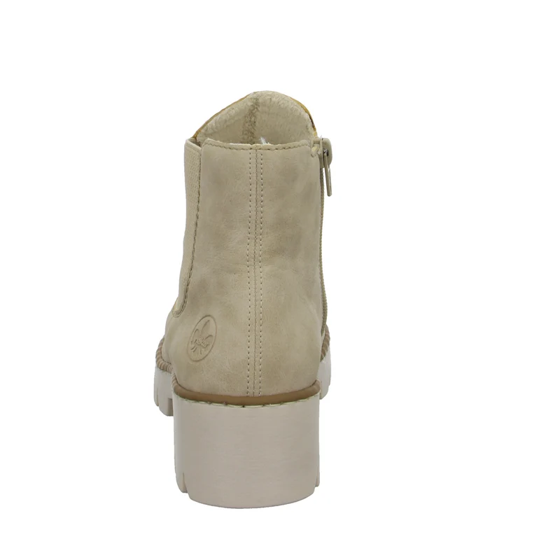 Rieker Schlupf-/Reißverschlußstiefelette Warmfutter ab 35mm Absatz