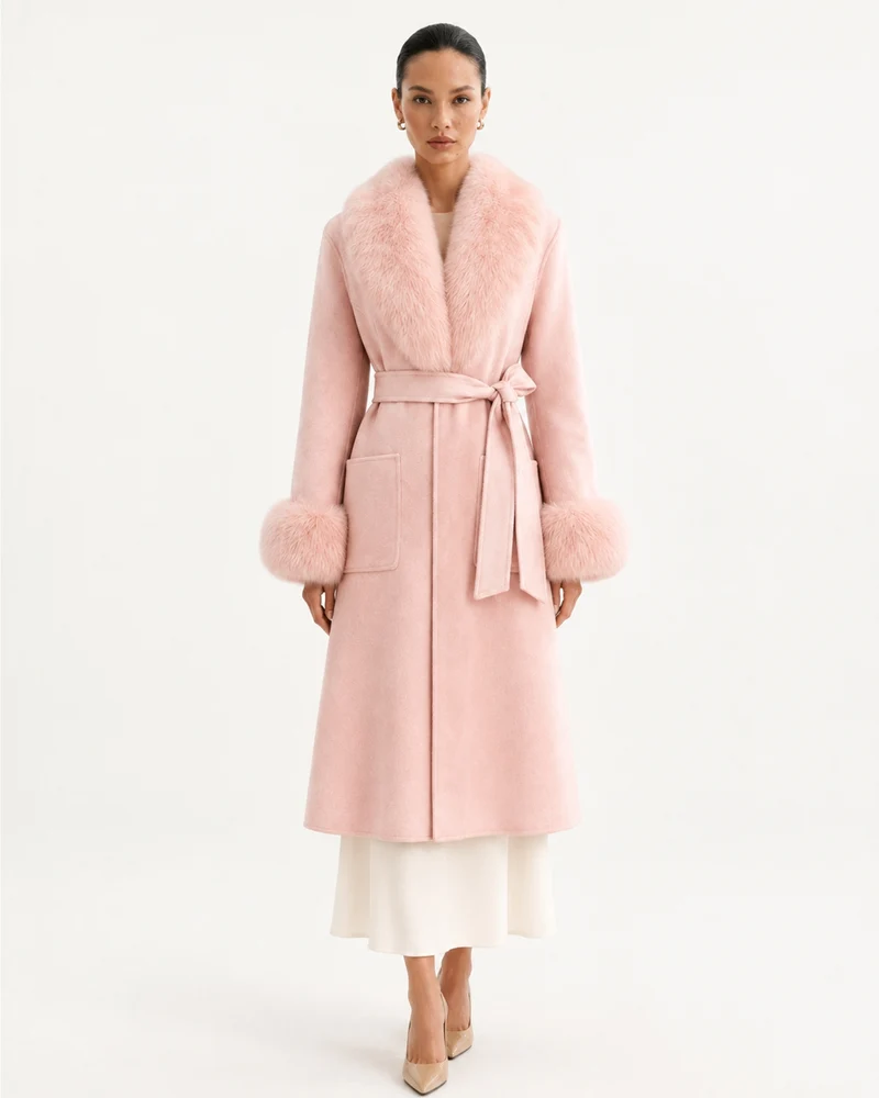 Kimberly Slim-Fit Double-Faced Cashmere Coat