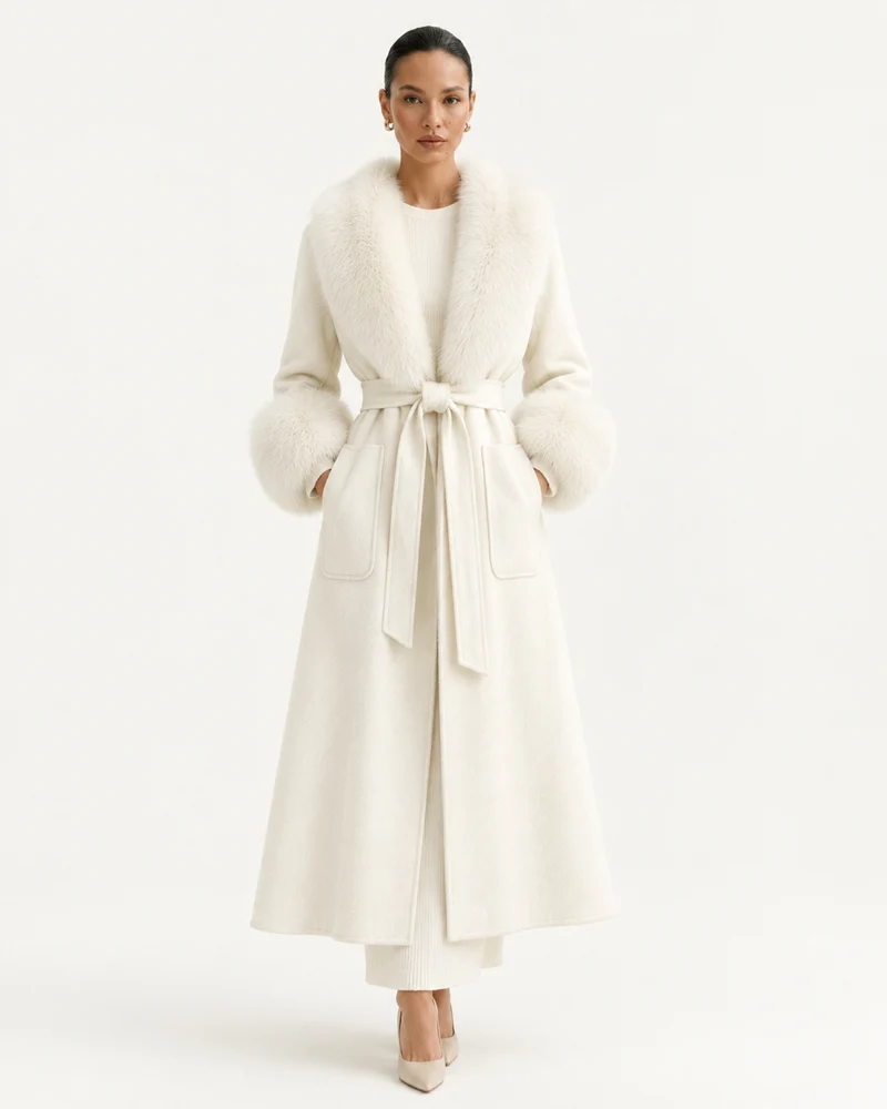 Kimberly Slim-Fit Double-Faced Cashmere Coat
