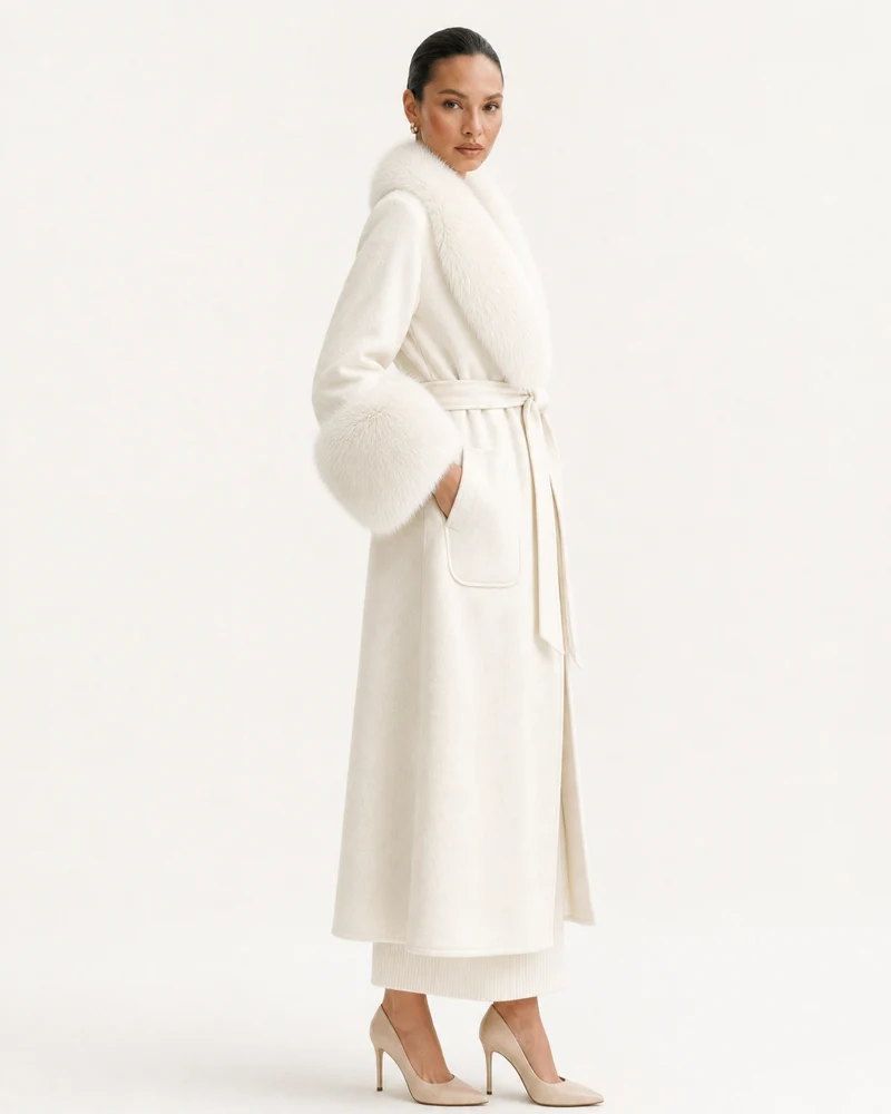 Kimberly Slim-Fit Double-Faced Cashmere Coat