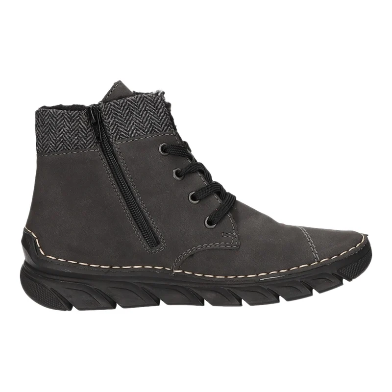 Rieker Schnürstiefelette Warmfutter bis 35mm Absatz (casual)