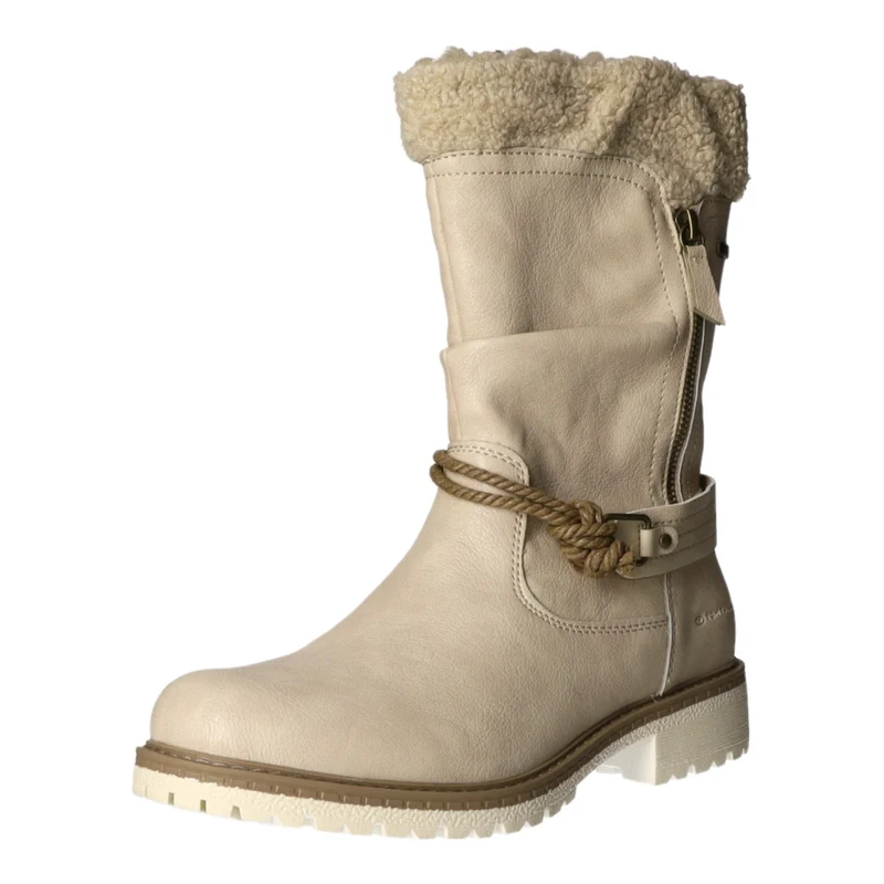 Tom Tailor Schlupf-/Reißverschlußstiefelette Warmfutter bis 35mm Absatz (casual)