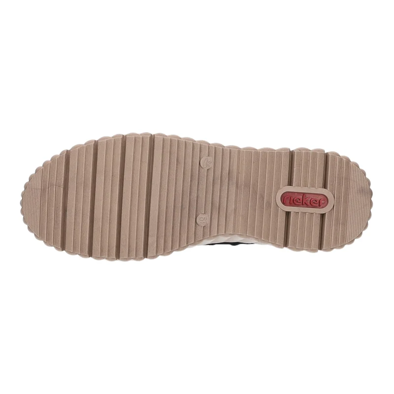 Rieker Schlupf-/Reißverschlußstiefelette Warmfutter bis 35mm Absatz (casual)