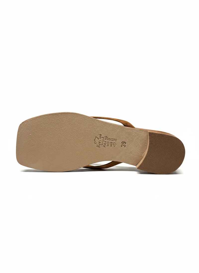 EDEN 01 kid suede cuoio