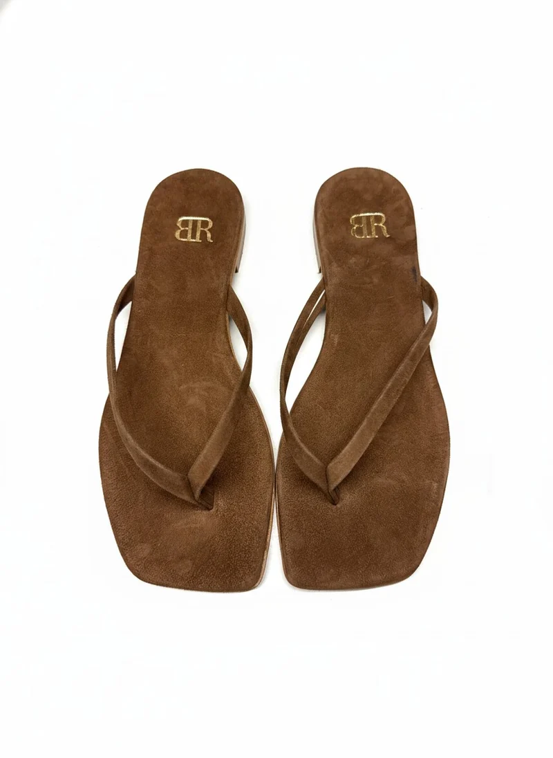 EDEN 01 kid suede off brown