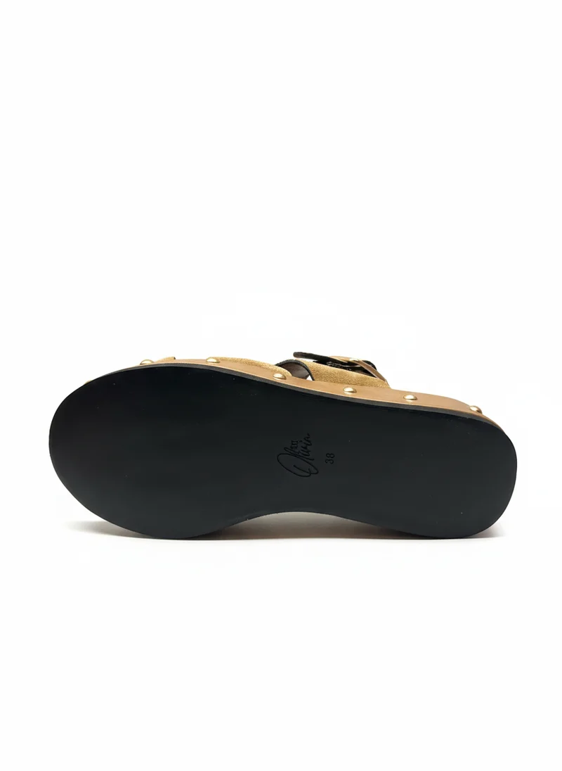 GILDA-B1 suede camel