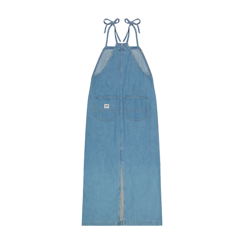 LOOSE OVERALL DRESS BRAND NEW BLUE denim blue