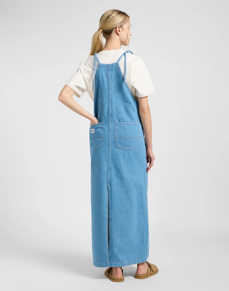 LOOSE OVERALL DRESS BRAND NEW BLUE denim blue