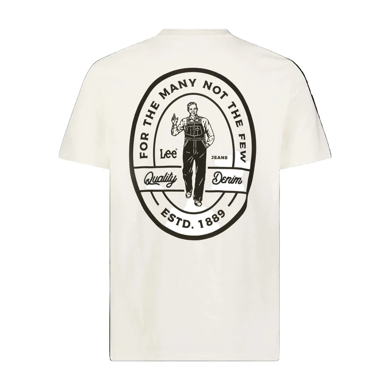 SS_WORKING_WEST_TEE ECRU off white