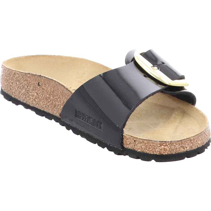 Birkenstock Pantolette Madrid Big Buckle schwarz