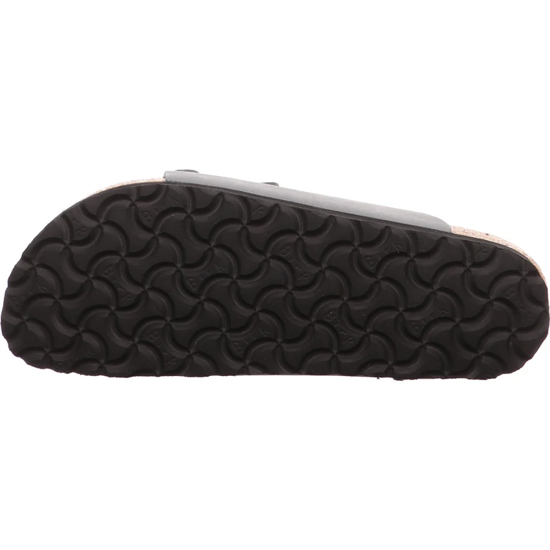 Birkenstock Pantolette Florida grau