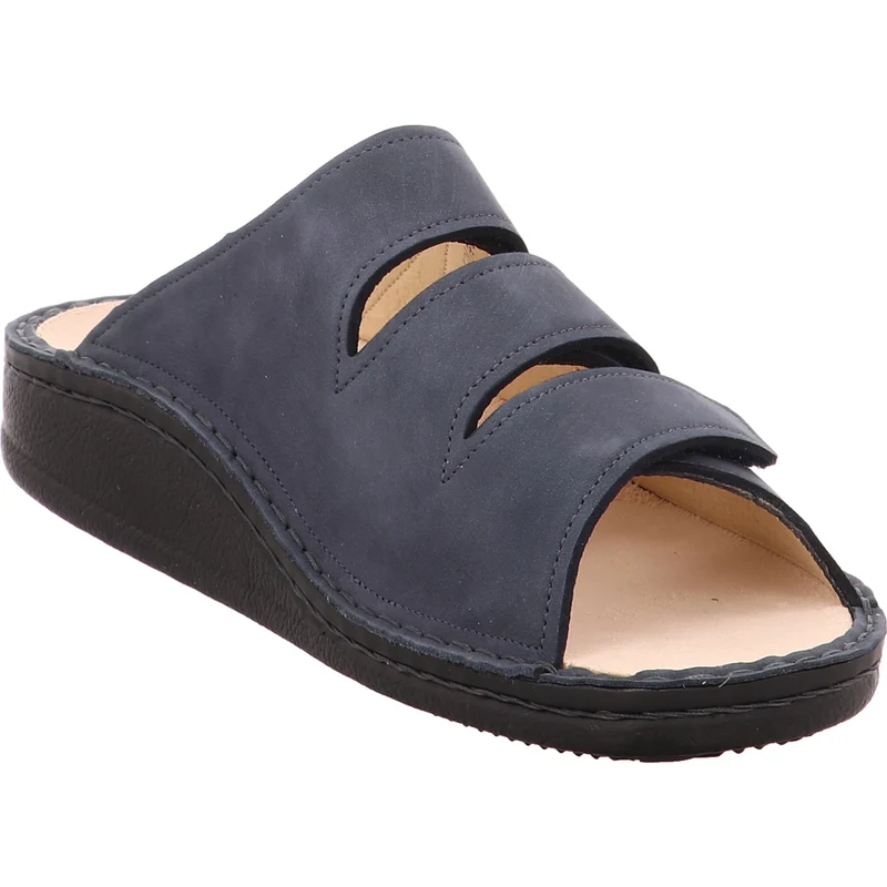 FinnComfort Pantolette Korfu blau