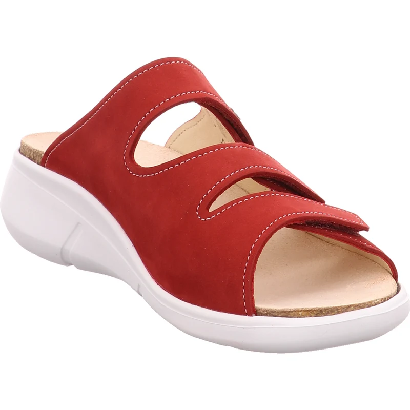 FinnComfort Pantolette KIRIBATI rot