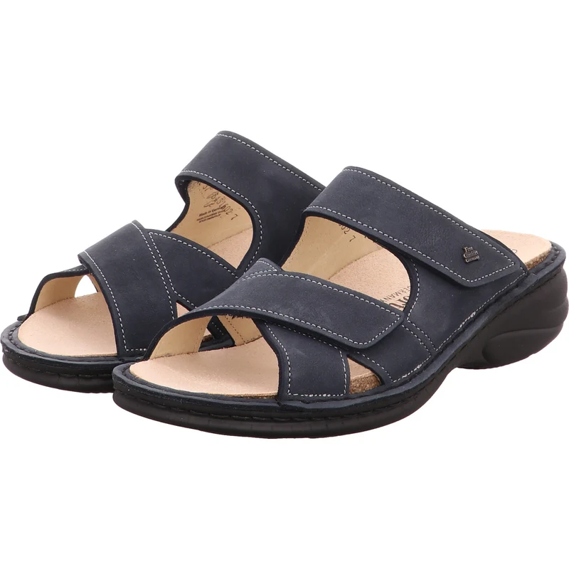 FinnComfort Pantolette Melrose blau