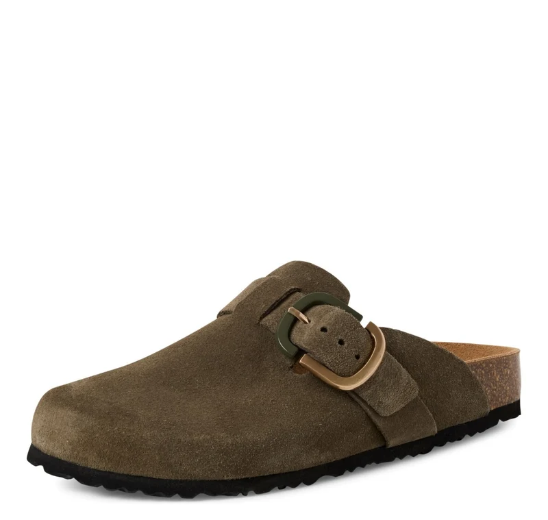 Tamaris Pantolette 27600 Olive-Grün