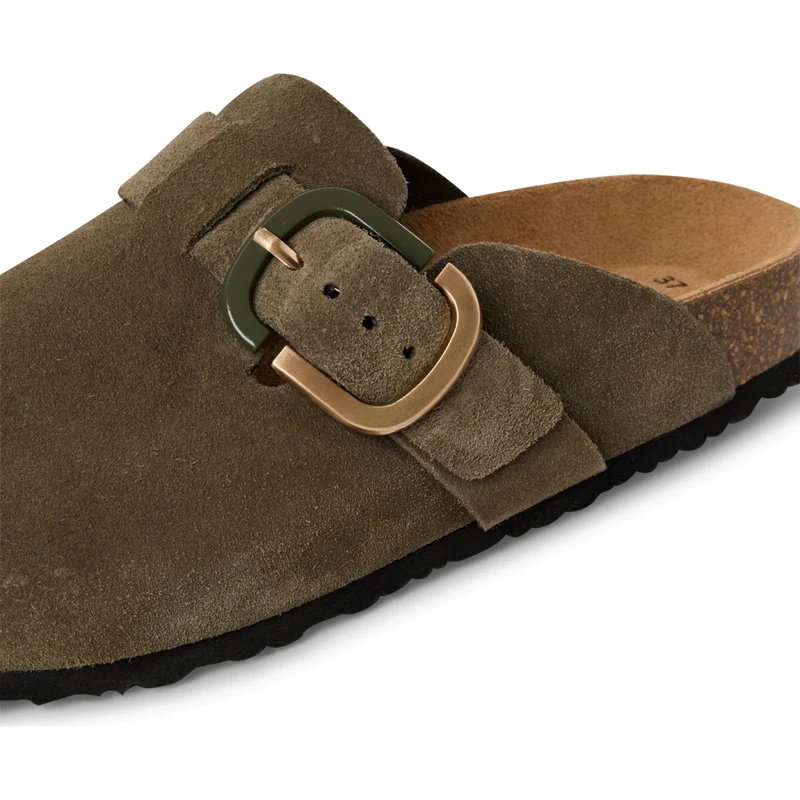 Tamaris Pantolette 27600 Olive-Grün