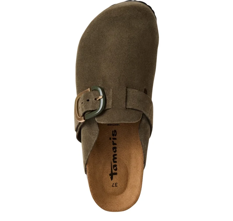 Tamaris Pantolette 27600 Olive-Grün