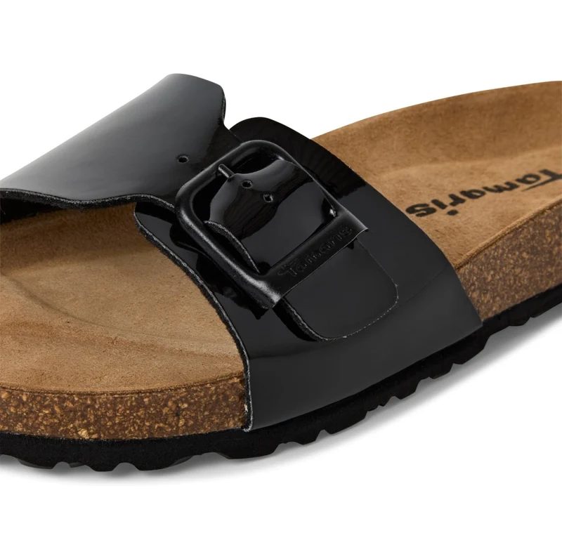 Tamaris Pantolette 27520 Schwarz-Lack