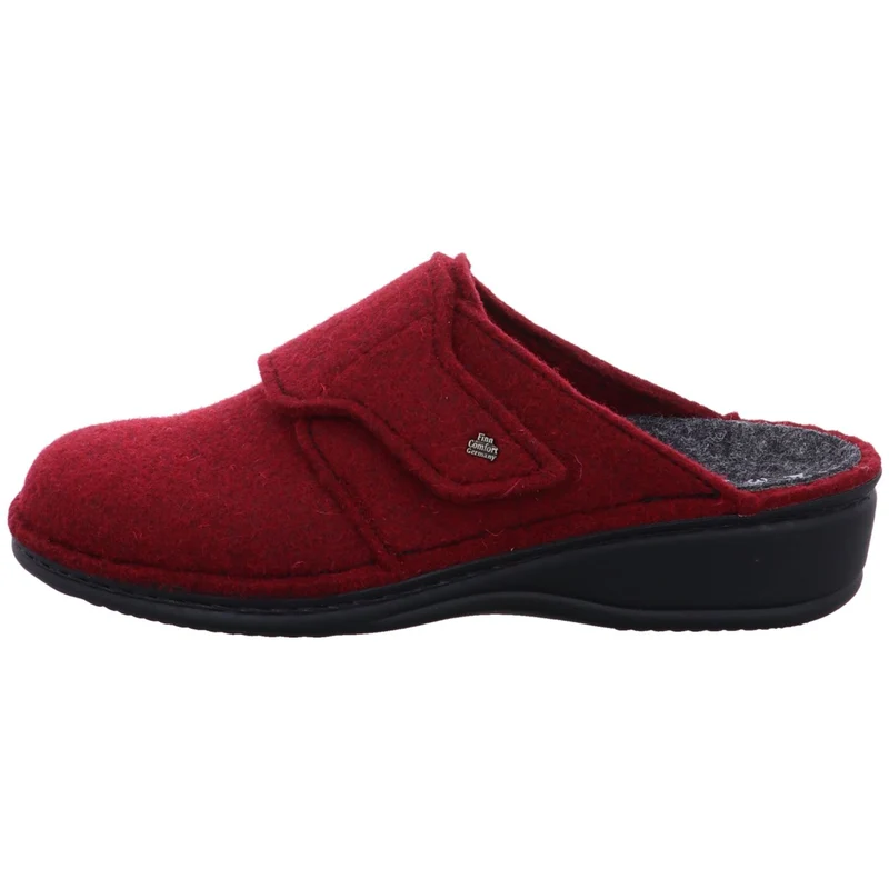 FinnComfort Hausschuh Andermatt bordo