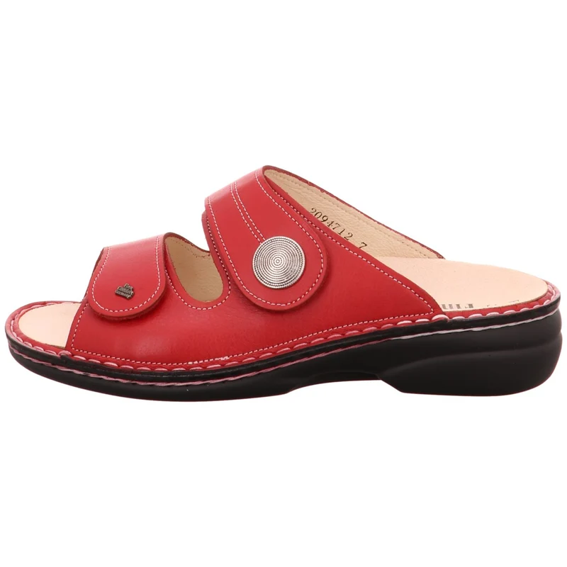 FinnComfort Pantolette Sansibar rot