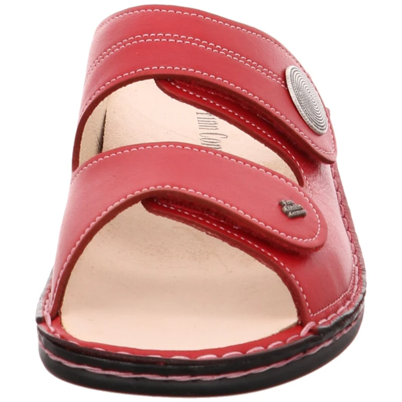 FinnComfort Pantolette Sansibar rot