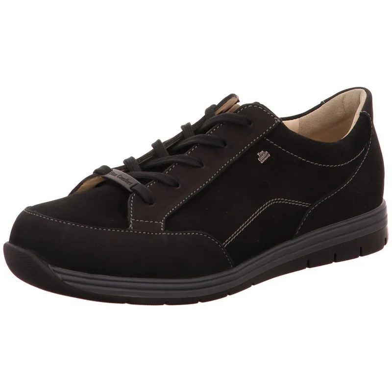 FinnComfort Schnürschuh Osorno schwarz