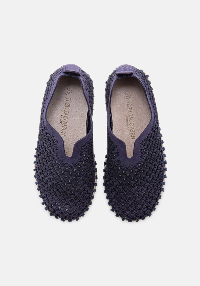 Flats Tulip Kid navy