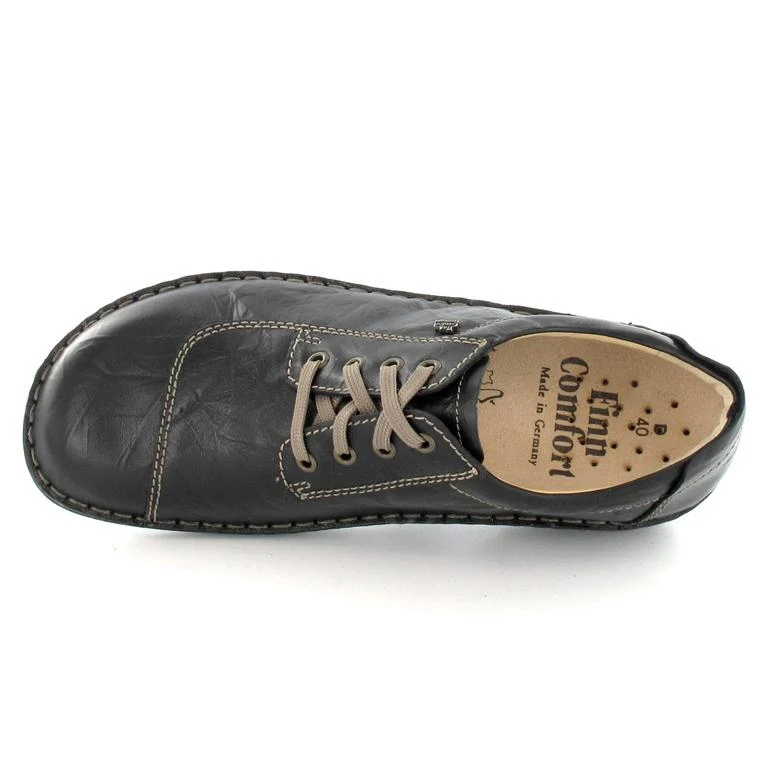 FinnComfort Schnürschuh Lexington schwarz